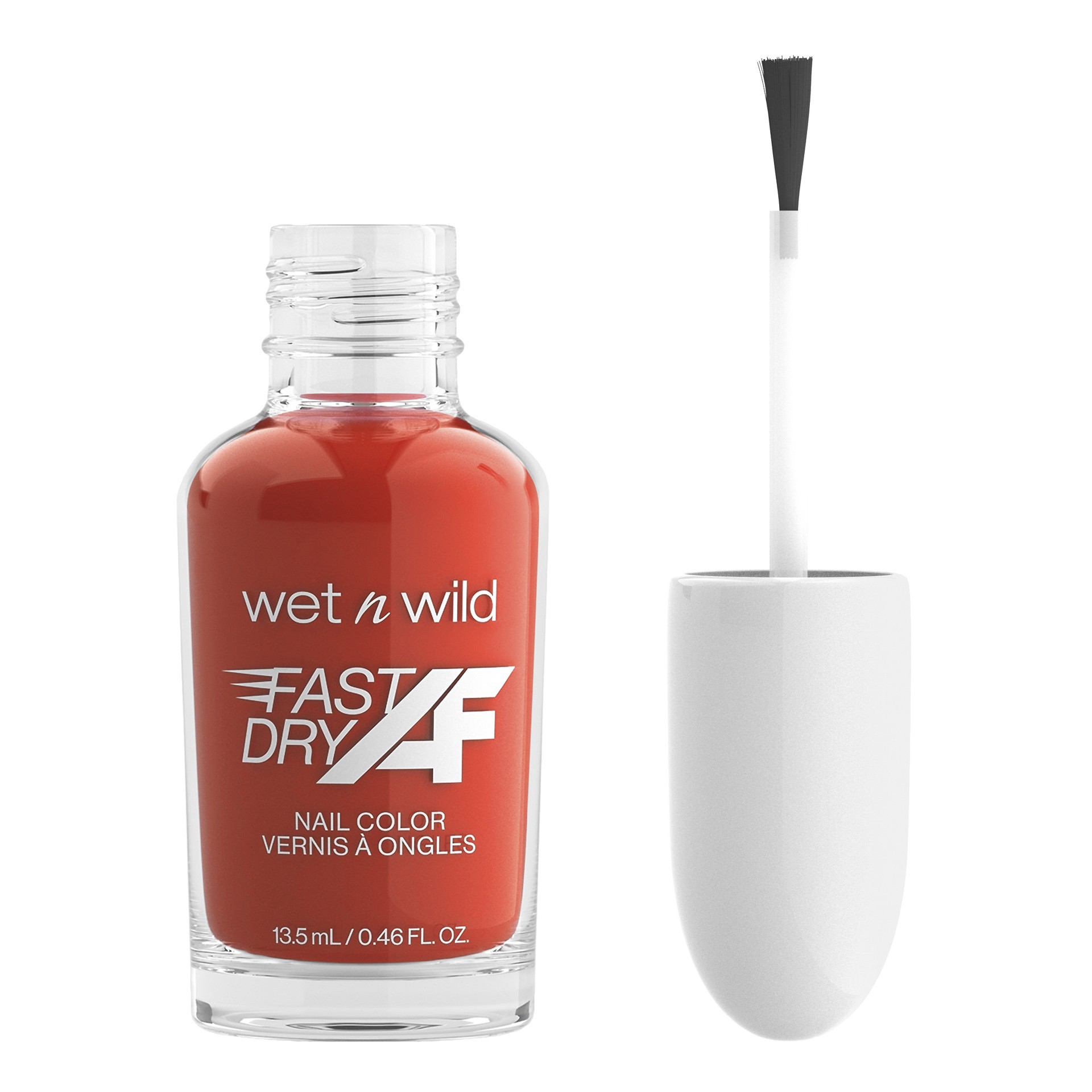 slide 4 of 4, wet n wild Fast Dry AF Nail Color - Toasted, 0.46 fl oz