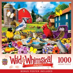 MasterPieces Wild & Whimsical On the Fence 1000 Piece Puzzle