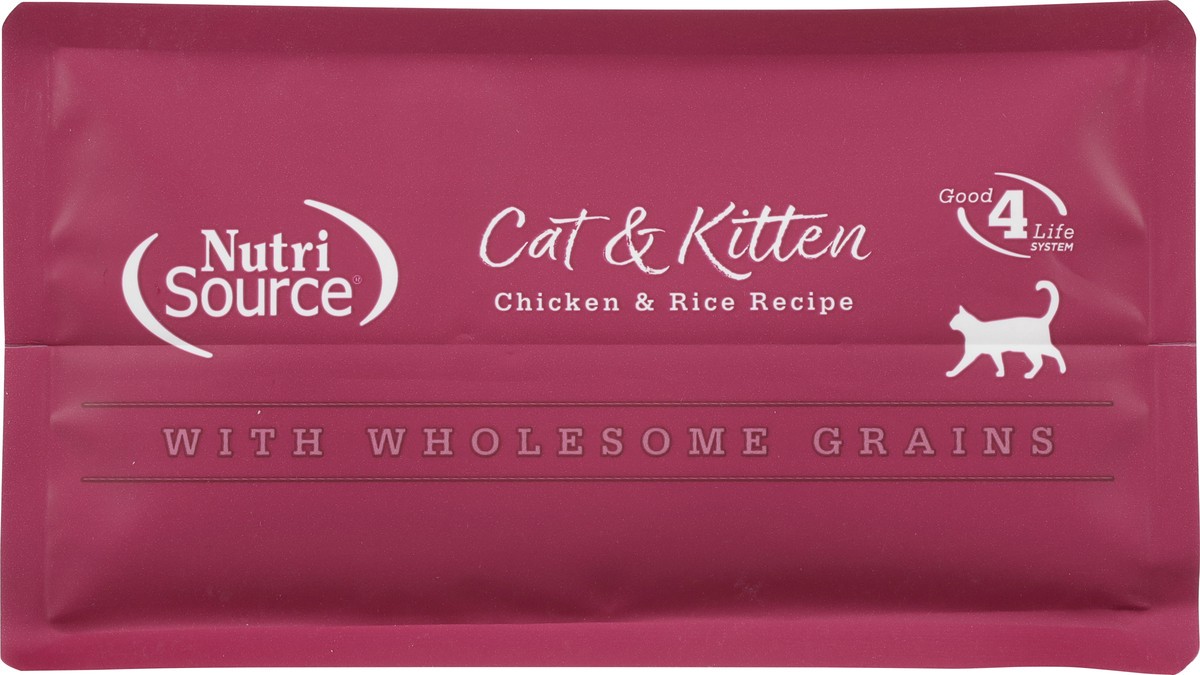 slide 15 of 16, NutriSource All Life Stages Chicken & Rice Recipe Cat Food 4 lb, 4 lb