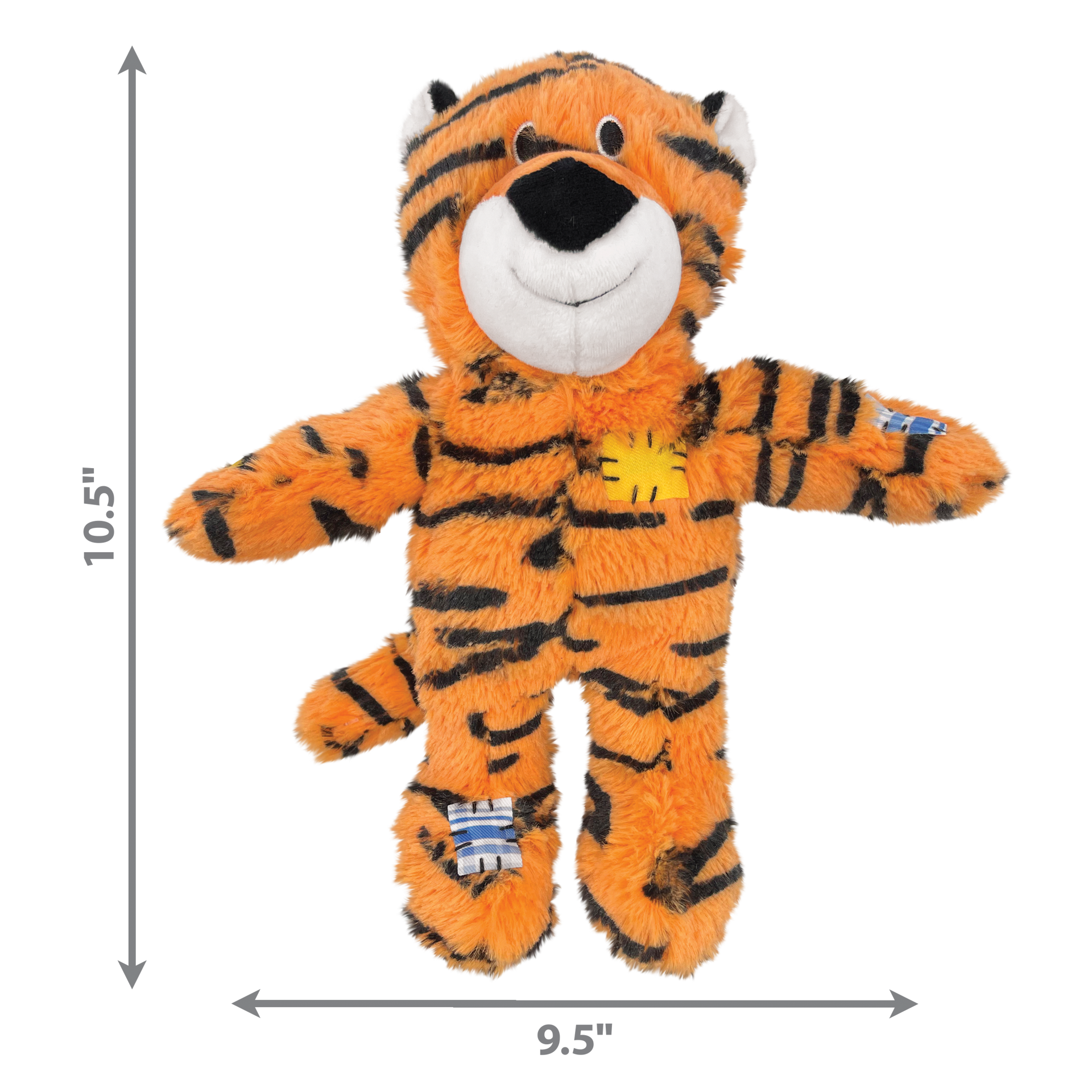 slide 4 of 4, KONG Wild Knots Tiger Md/Lg, 1 ct