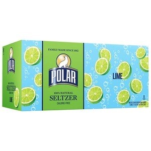 slide 1 of 1, Polar Seltzer - Lime, 6 ct; 12 fl oz