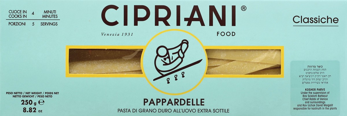 slide 4 of 5, Cipriani Pappardelle 8.82 oz, 8.82 oz