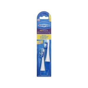 slide 1 of 1, ARM & HAMMER Spinbrush Proclean Replacement Heads, Soft, 2 ct