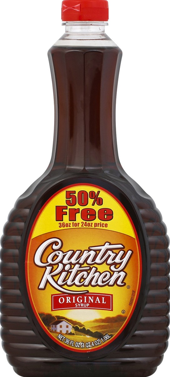 slide 2 of 2, Country Kitchen Syrup 36 oz, 36 oz