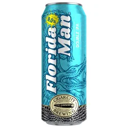 Florida Man Double IPA Beer 19.2 fl oz