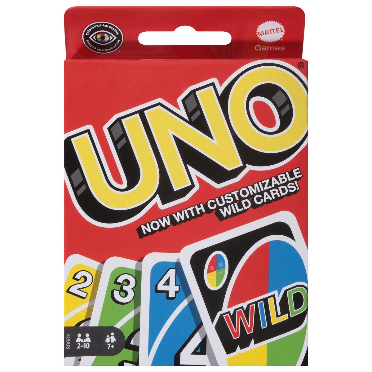 slide 1 of 110, Mattel Wild UNO Card Game 1 ea, 1 ct