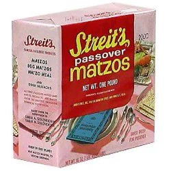 Streit's Passover Matzos