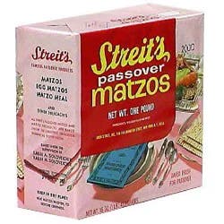 Streit's Passover Matzos
