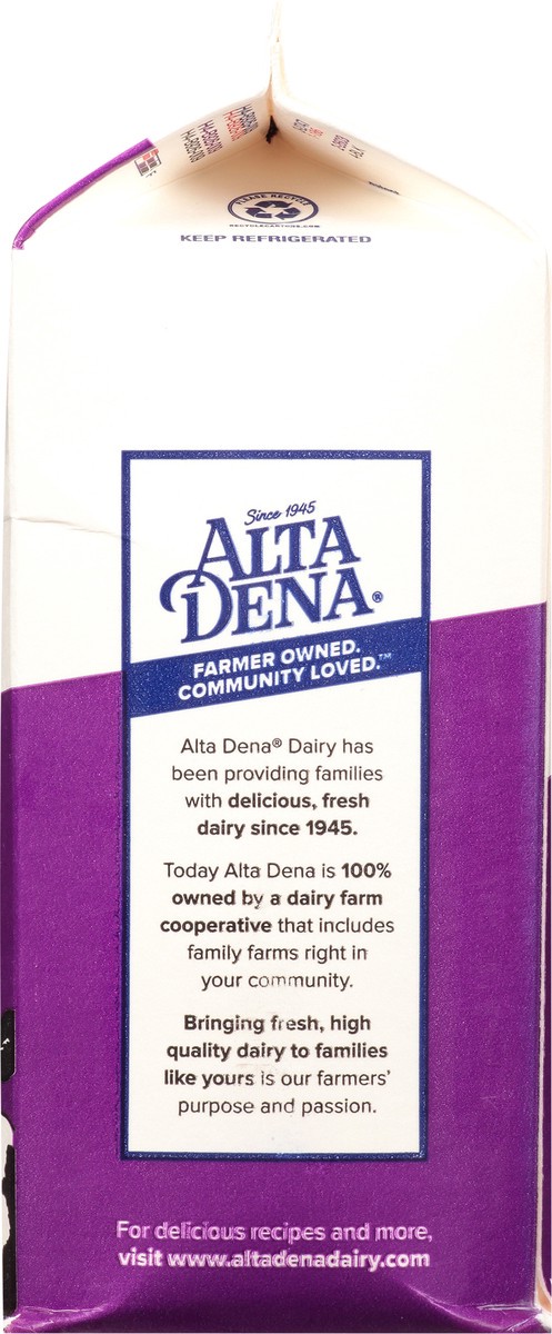 slide 11 of 12, Alta Dena Half and Half, Half Gallon - 1 Carton, 1/2 gal