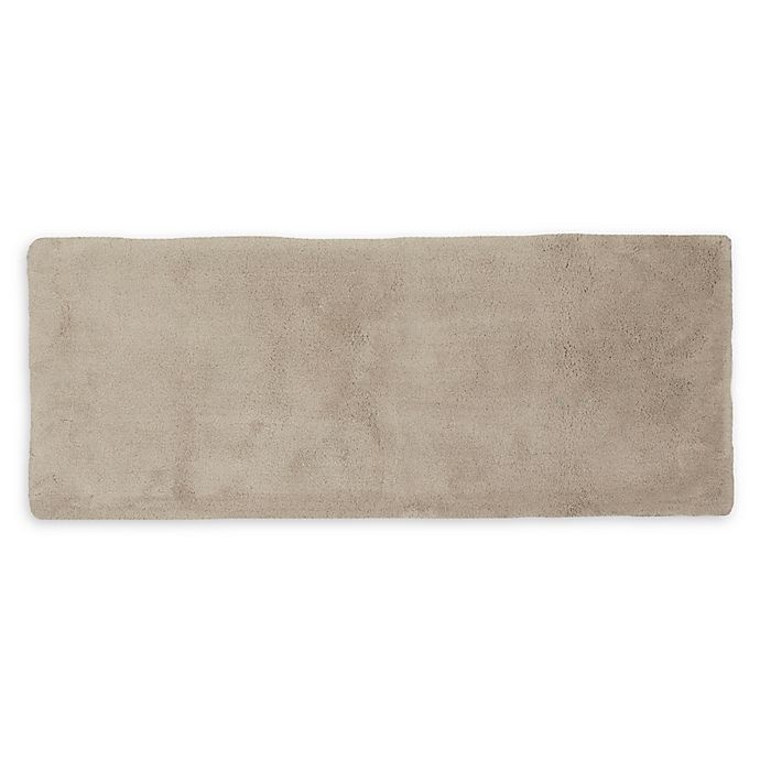 slide 1 of 1, Wamsutta Ultra Soft Bath Rug - Pale Grey, 24 in x 60 in