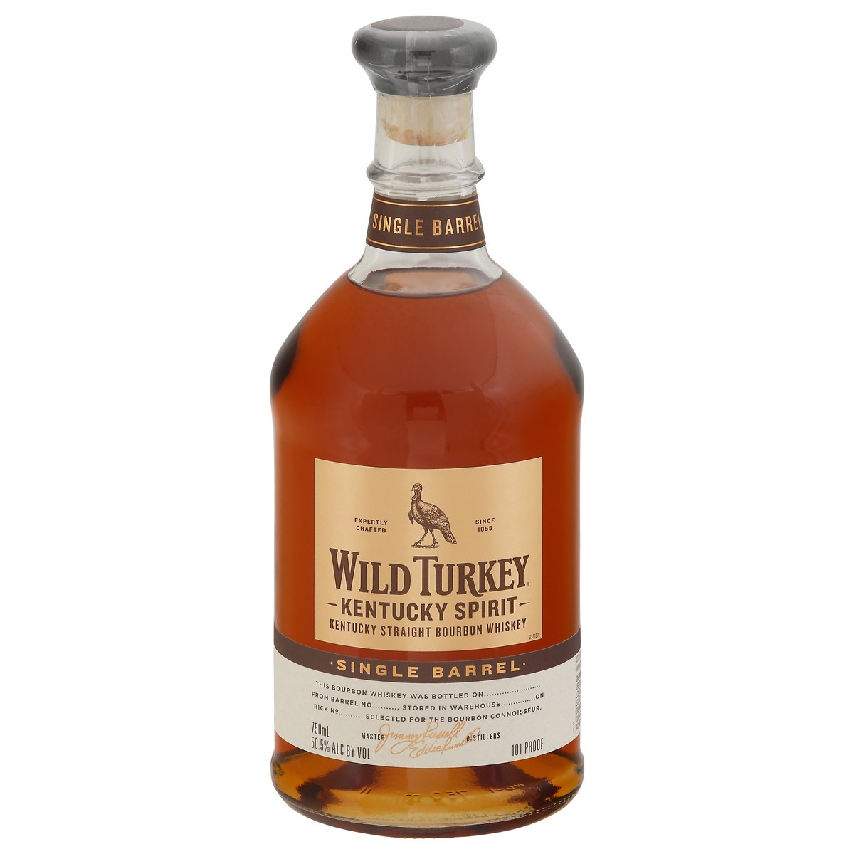 slide 1 of 2, Wild Turkey Straight Bourbon Kentucky Spirit Whiskey 750 ml, 750 ml