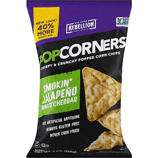 PopCorners PoppedCorn Snack Jalapeno Cheddar 7 oz Shipt