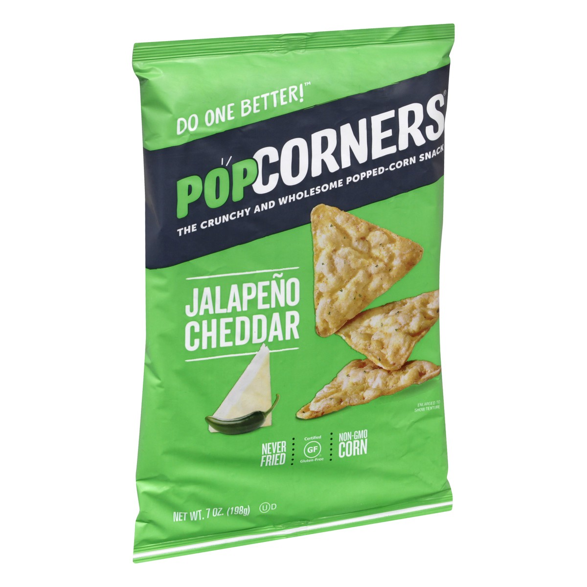 slide 7 of 10, Popcorners Crunchy and Wholesome Popped-Corn Snack Jalapeno Cheddar 7 Oz, 7 oz