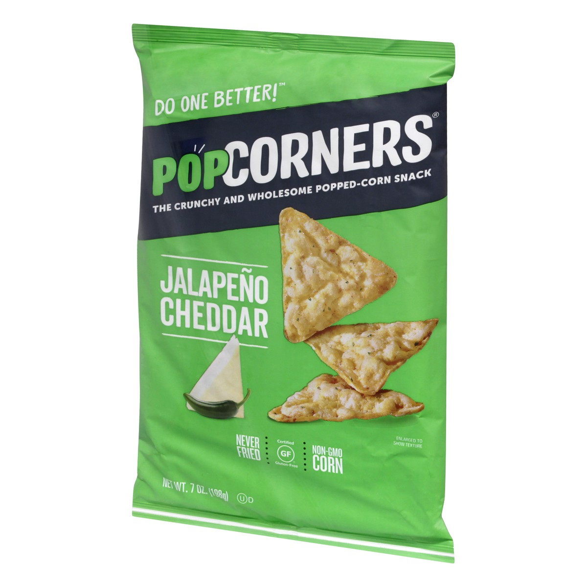 slide 8 of 10, Popcorners Crunchy and Wholesome Popped-Corn Snack Jalapeno Cheddar 7 Oz, 7 oz