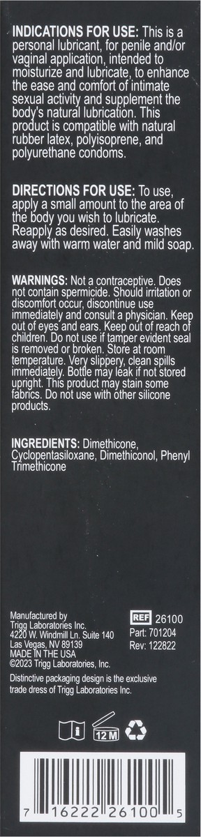 slide 5 of 9, Platinum Wet Pure Silicone Lube 3.1 fl oz, 3.10 fl oz