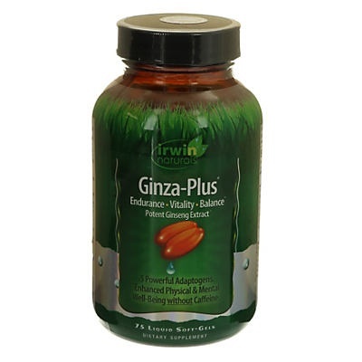 slide 1 of 1, Irwin Naturals Ginza-Plus 75 ea, 75 ct