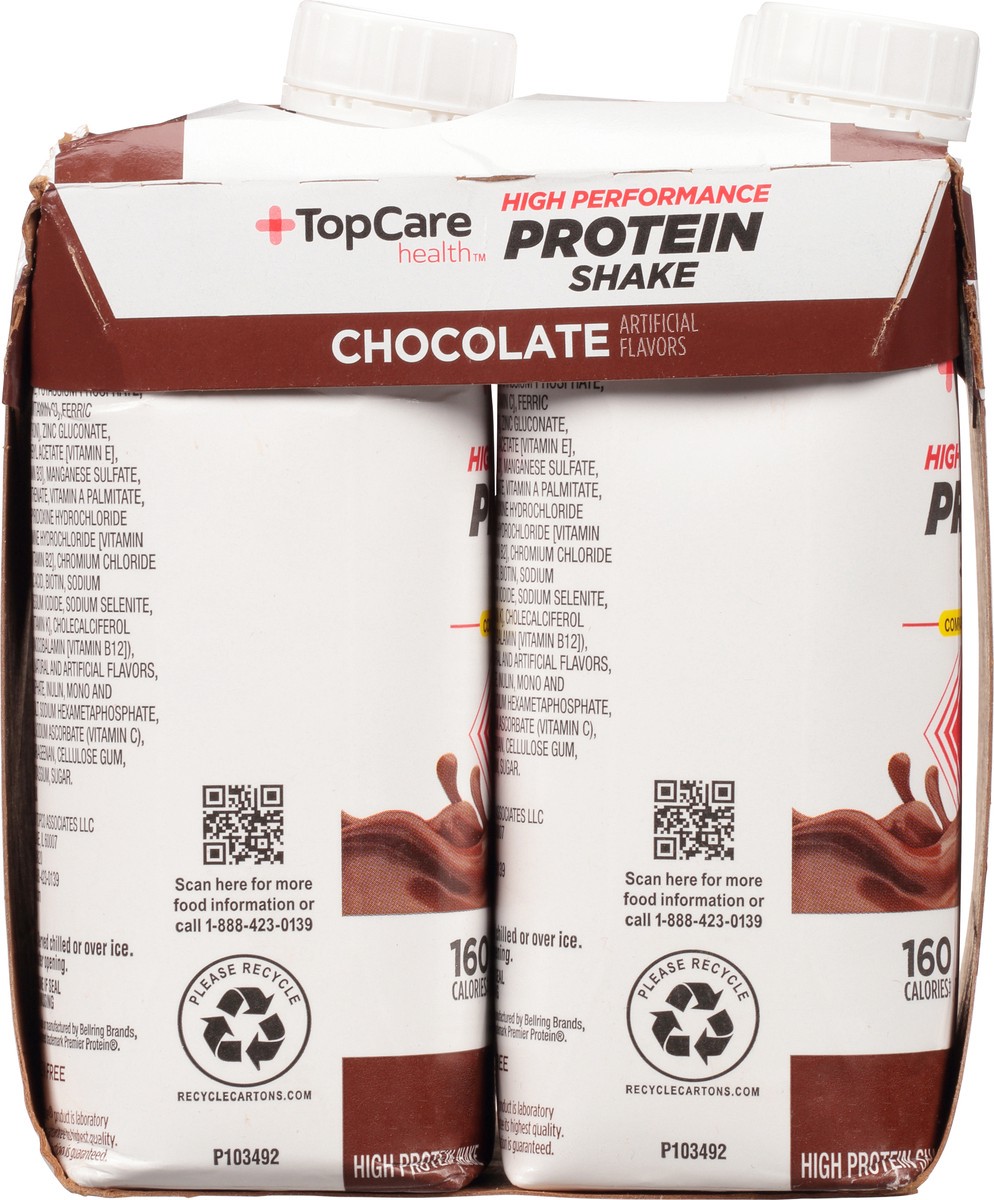 slide 16 of 16, TopCare Health High Performance Chocolate Protein Shake 4 ea, 