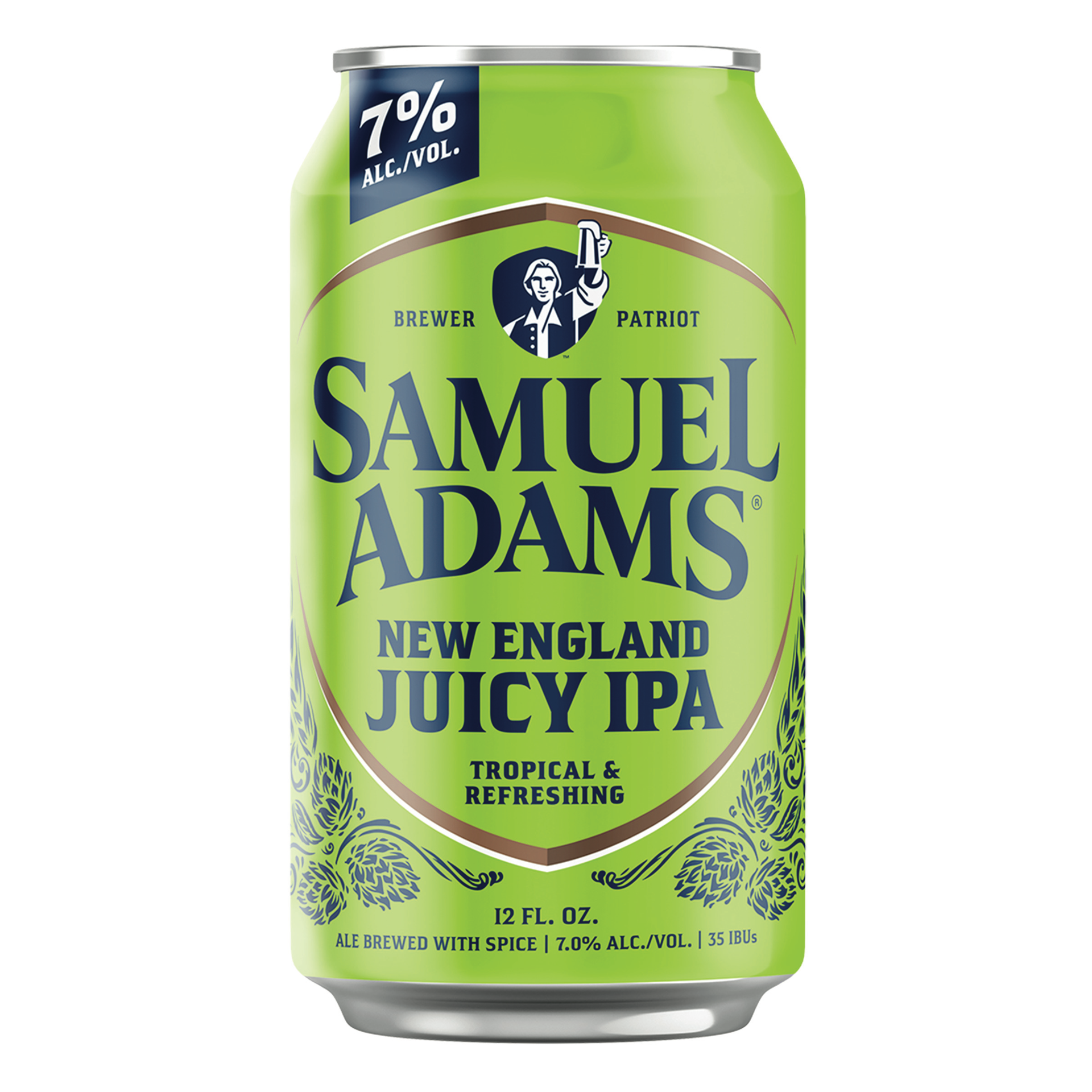 slide 4 of 4, Samuel Adams New England Juicy IPA Beer (12 fl. oz. Can, 6pk.), 12 fl oz