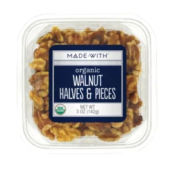 Made With Organic Walnut Halves & Pieces Tub