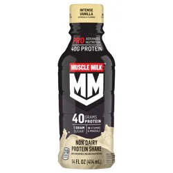 Muscle Milk Pro Series Non-Dairy Protein Shake Intense Vanilla 14 Fl Oz