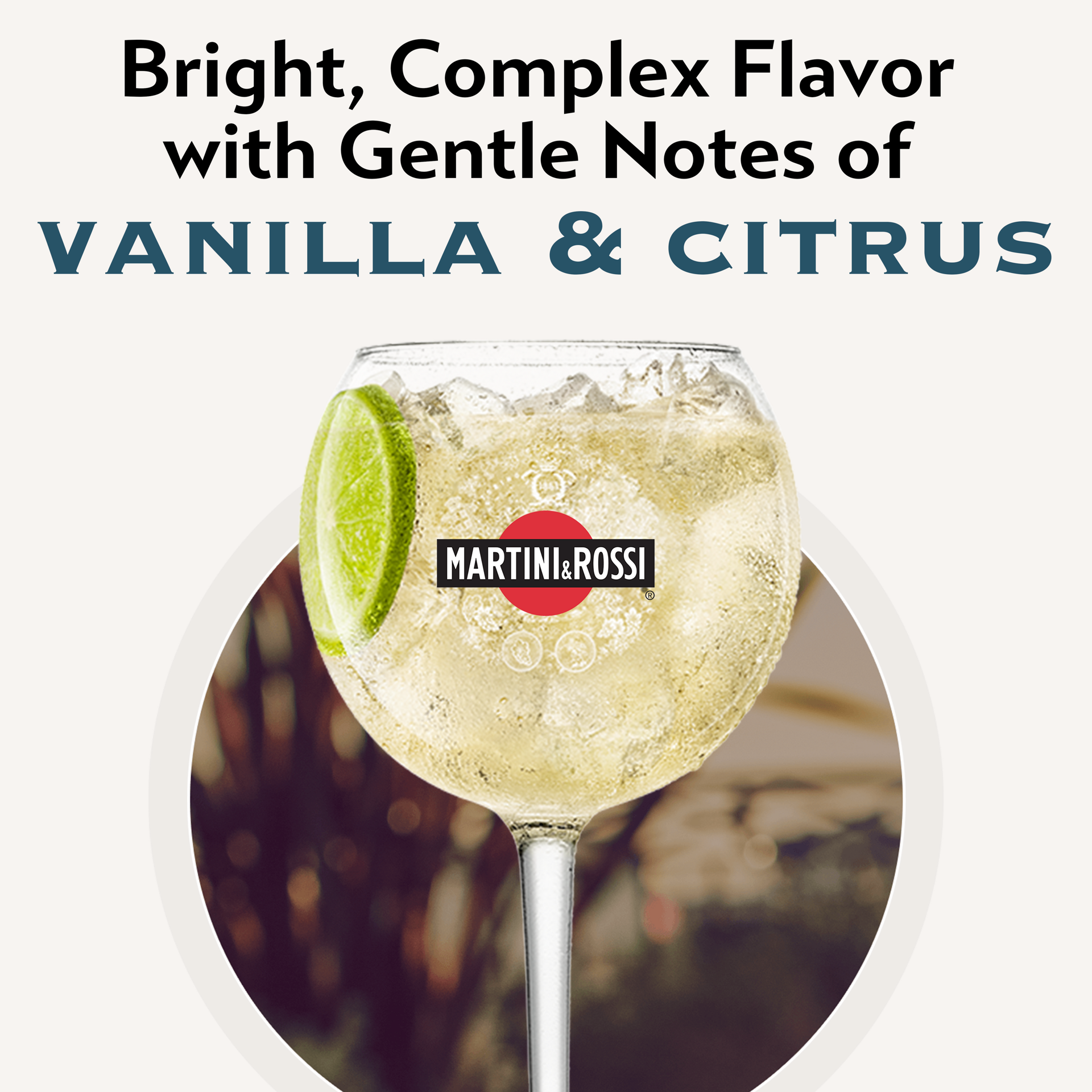 Martini & Rossi Bianco Vermouth Cocktail Mixer 15% 100Cl/1L 1 liter