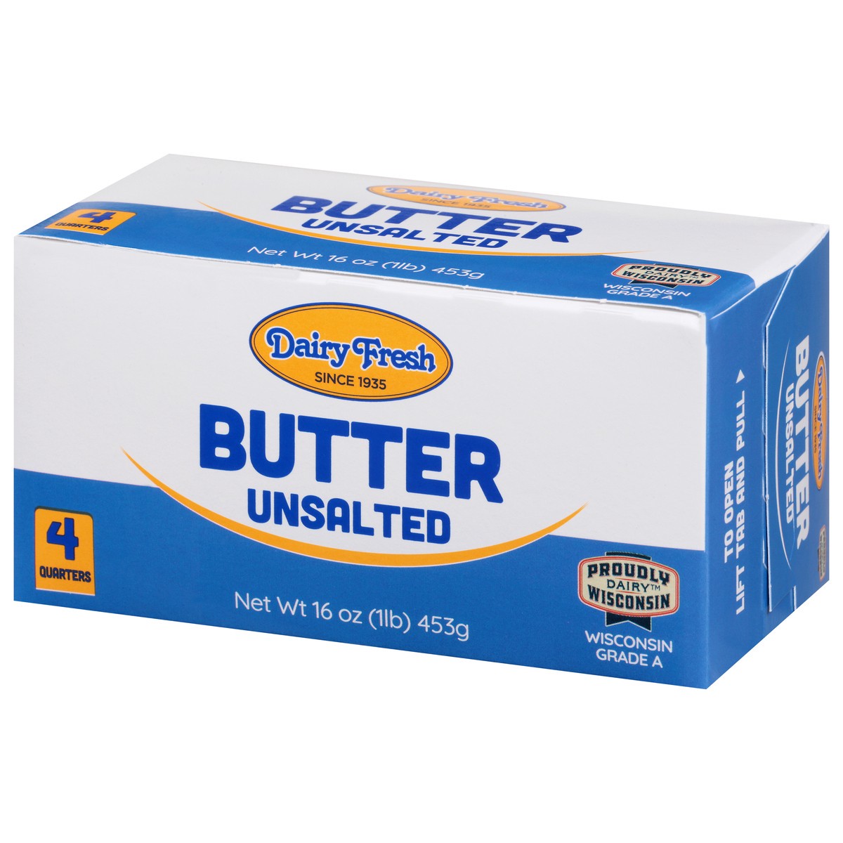 slide 4 of 9, Dairy Fresh Unsalted Butter 16 oz, 16 oz