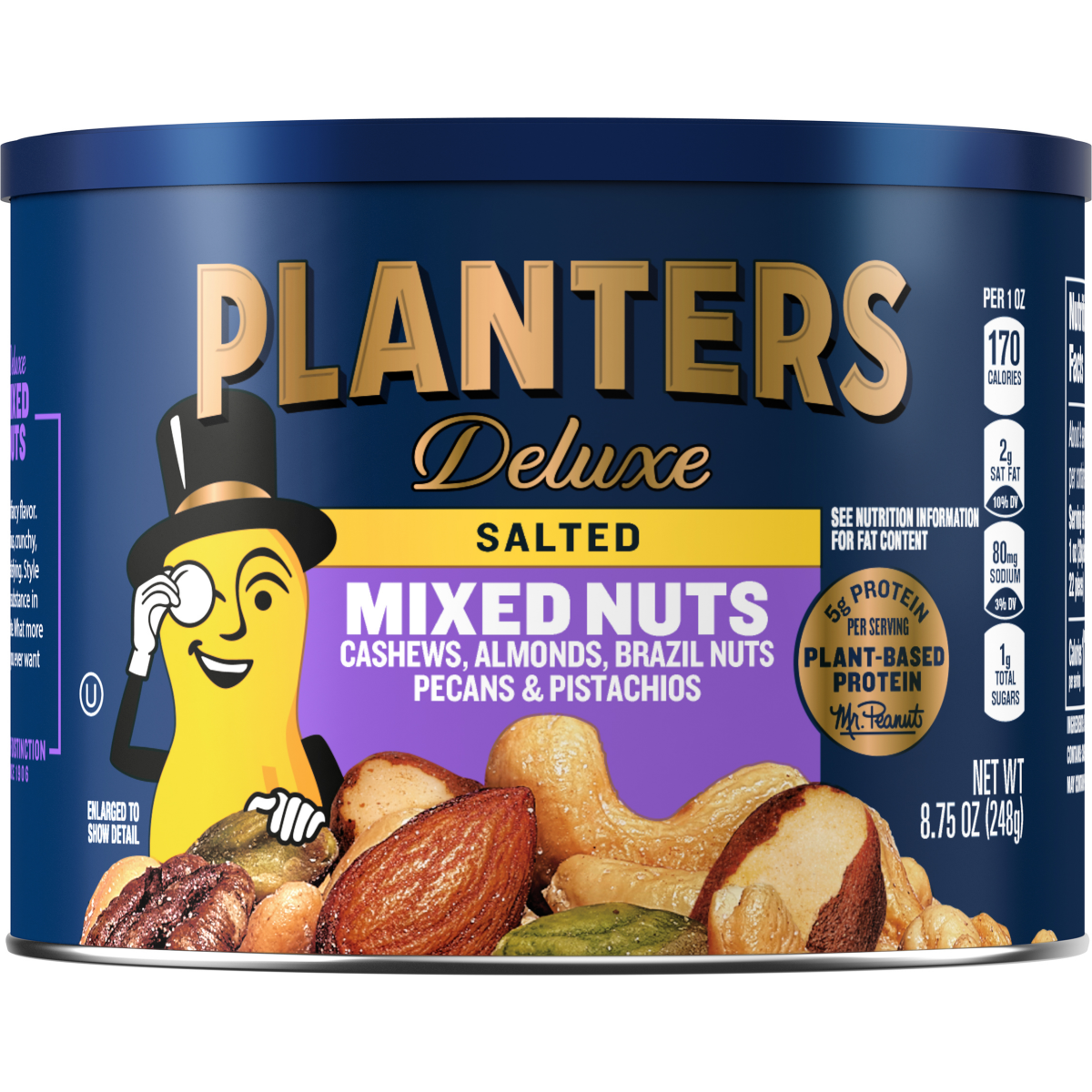slide 1 of 5, Planters Mixed Nuts, 8.75 oz