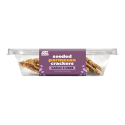 Joyfull Garlic Herb Seeded Parmesan Cracker - 3.75 oz