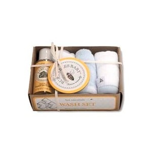 slide 1 of 1, Burt's Bees Baby Sky Washcloth Set, 1 ct