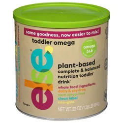Else Toddler Omega Plant-Based 1 Year+ Nutrition Drink 22 oz