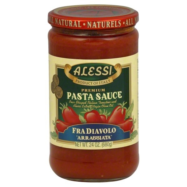 slide 1 of 1, Alessi Arrabbiata Pasta Sauce, 24 oz