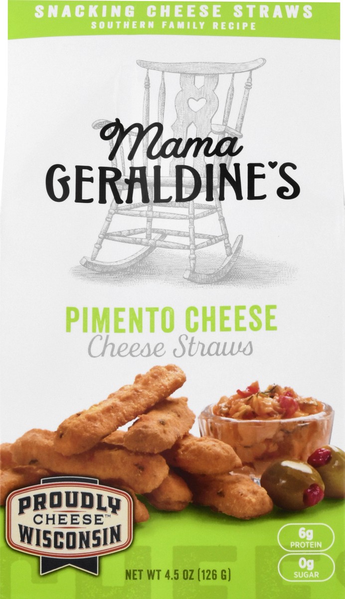 slide 8 of 13, Mama Geraldines Pimento Cheese Cheese Straws 4.5 oz, 4.5 oz