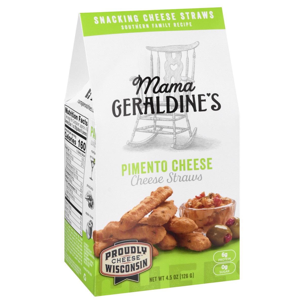 slide 5 of 13, Mama Geraldines Pimento Cheese Cheese Straws 4.5 oz, 4.5 oz