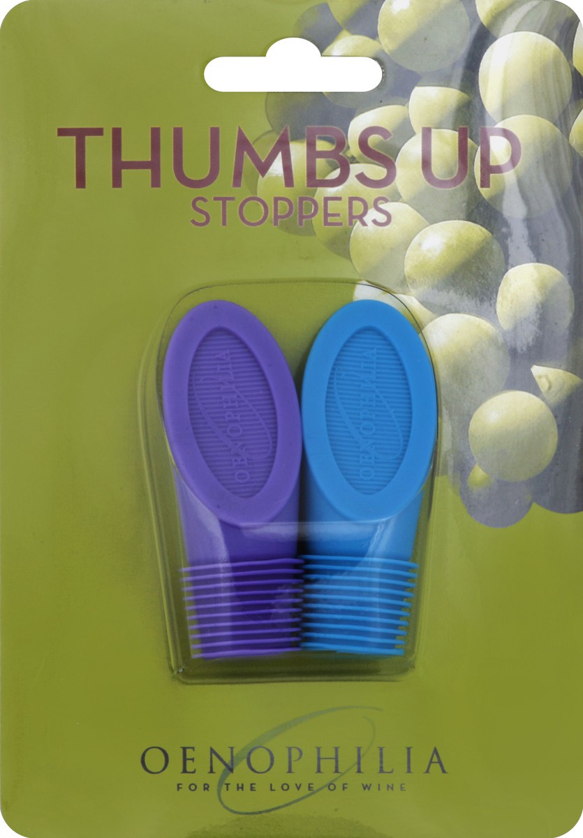 slide 2 of 3, Oenophilia Stoppers 2 ea, 2 ct