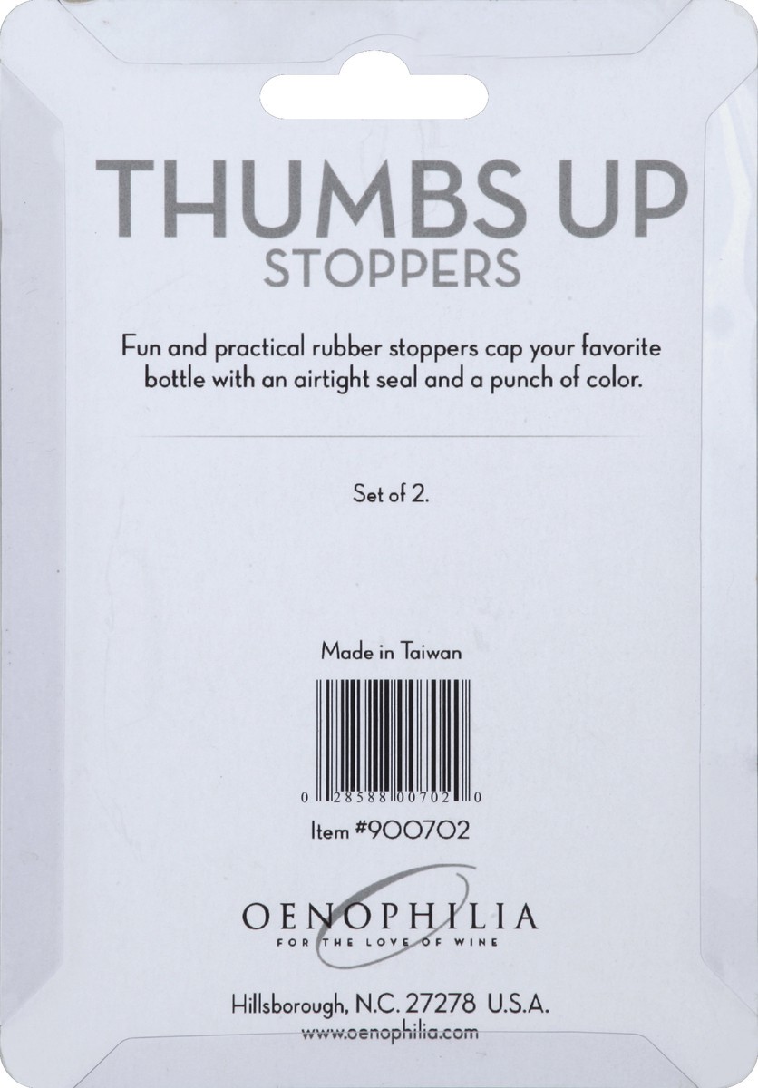 slide 3 of 3, Oenophilia Stoppers 2 ea, 2 ct