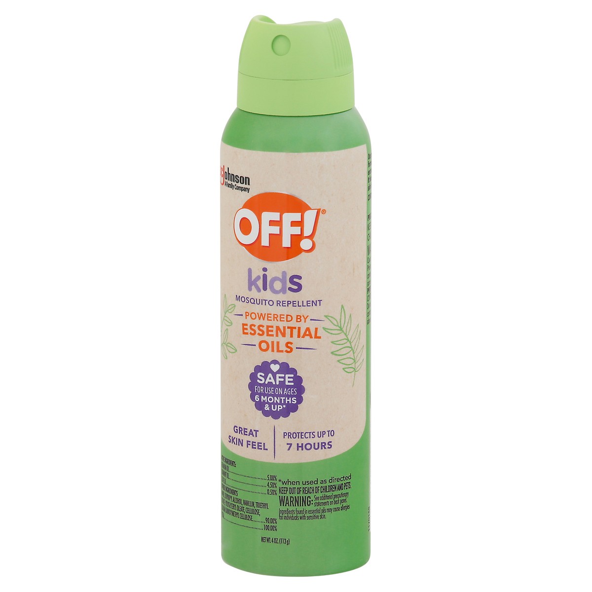 slide 9 of 13, OFF! Kids Mosquito Repellent 4 oz, 4 oz