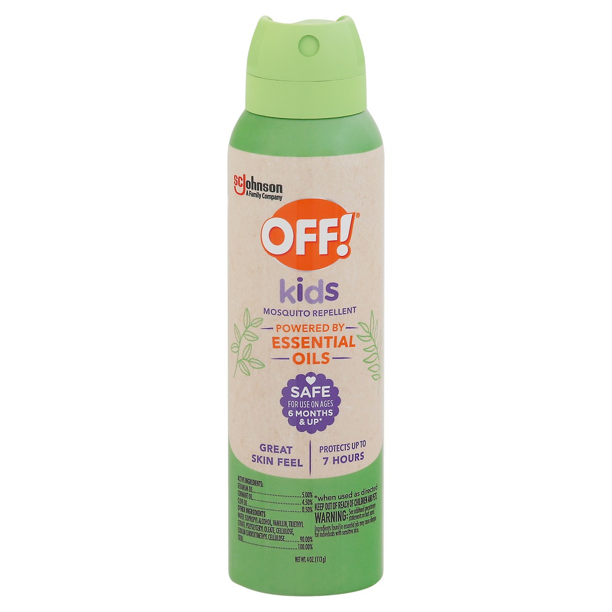 slide 6 of 13, OFF! Kids Mosquito Repellent 4 oz, 4 oz