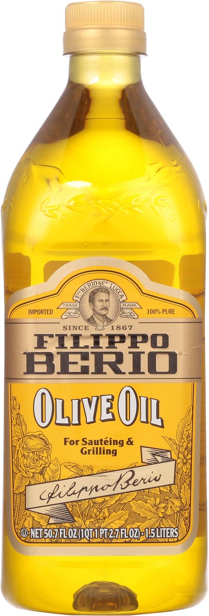 slide 6 of 9, Filippo Berio Olive Oil, 50.7 fl oz