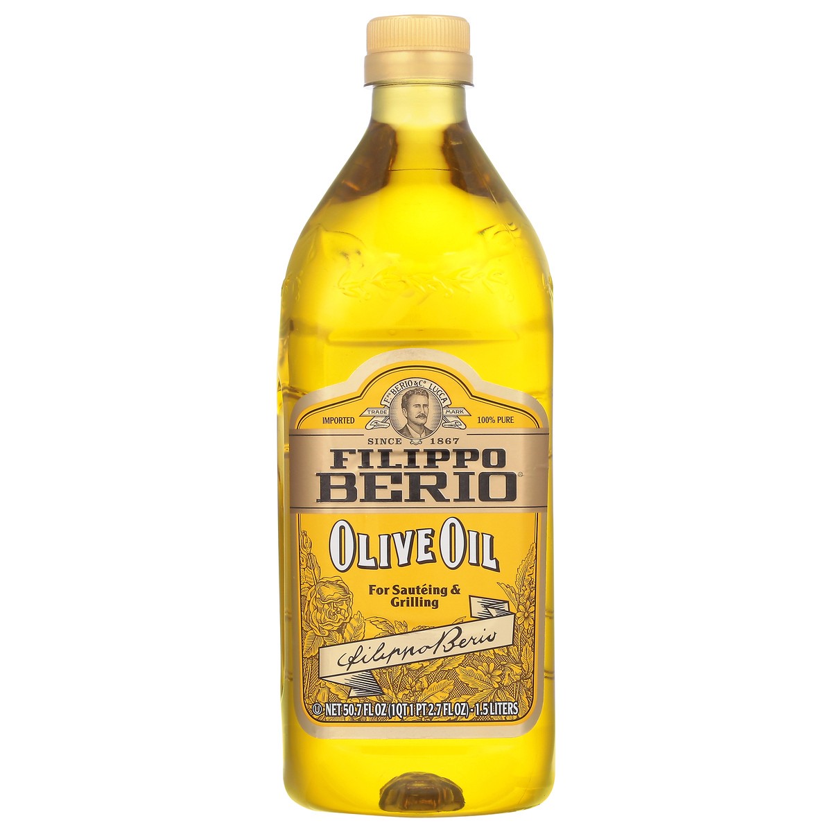 slide 1 of 9, Filippo Berio Olive Oil, 50.7 fl oz