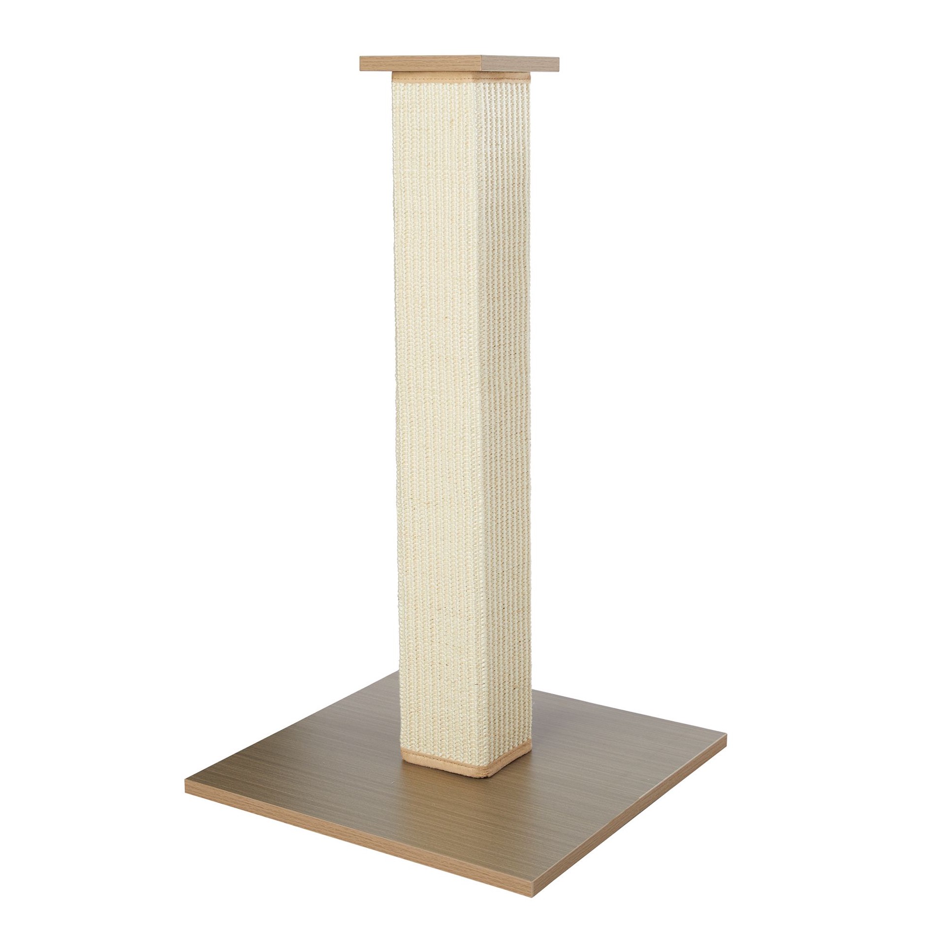 slide 1 of 1, Whisker City White Sisal Scratching Post, 1 ct