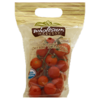 slide 1 of 1, Wholesum Harvest Organic Cherry Tomatoes on the Vine, 12 oz