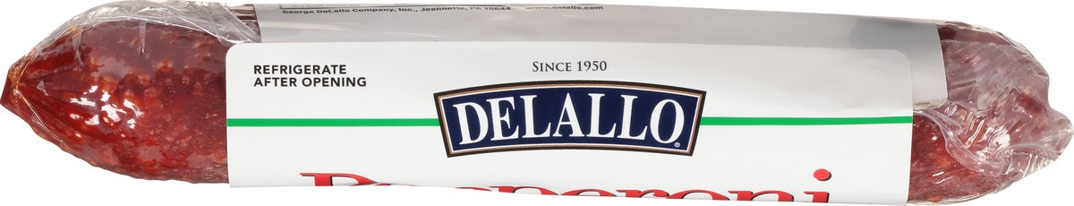 slide 2 of 13, DeLallo Short Stick Pepperoni, 7 oz