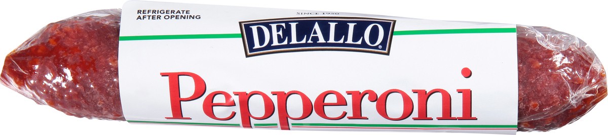 slide 1 of 13, DeLallo Short Stick Pepperoni, 7 oz