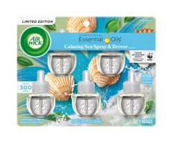 AIR WICK Scented Oil - Refill Calming Sea Spray & Breeze