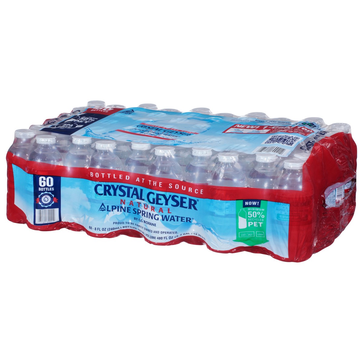slide 13 of 13, Crystal Geyser Natural Alpine Spring Water - 60 ct, 60 ct
