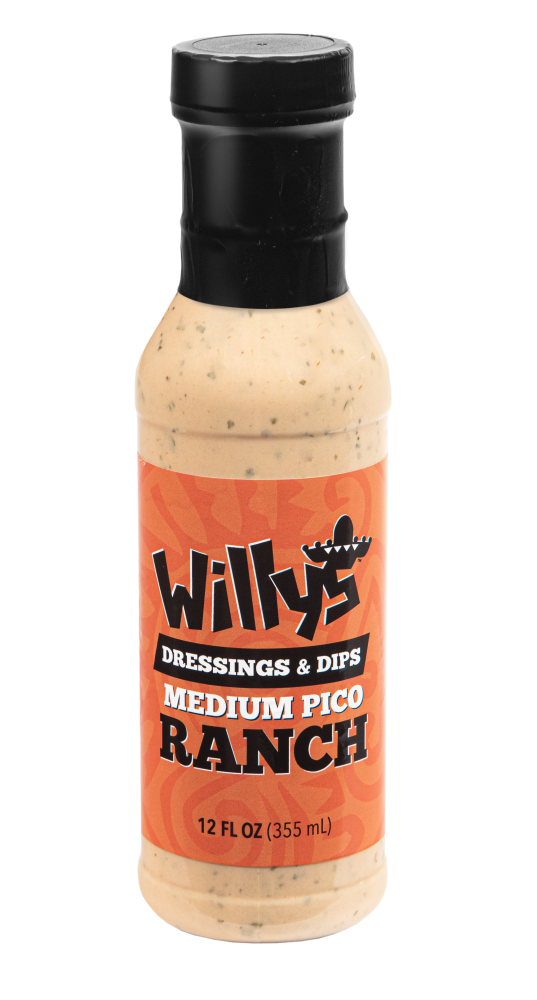 slide 1 of 1, Willy's™ Dressings & Dips Medium Pico Ranch Salad Dressing, 12 fl oz