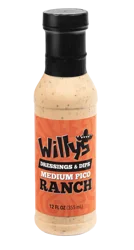 Willy's™ Dressings & Dips Medium Pico Ranch Salad Dressing