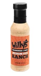 Willy's Dressings & Dips Medium Pico Ranch Salad Dressing