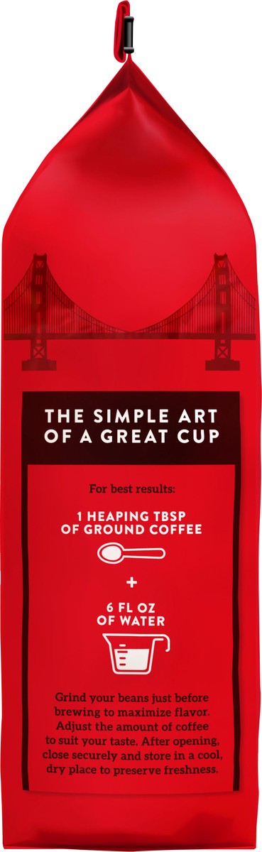 slide 6 of 7, Hills Bros. Medium Roast Whole Bean Arabica Premium Gourmet Coffee 24 oz, 24 oz