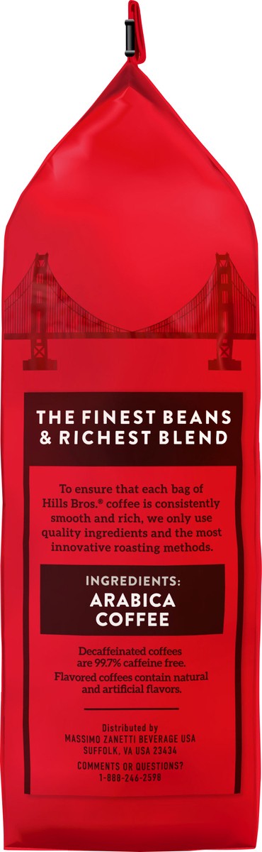 slide 5 of 7, Hills Bros. Medium Roast Whole Bean Arabica Premium Gourmet Coffee 24 oz, 24 oz